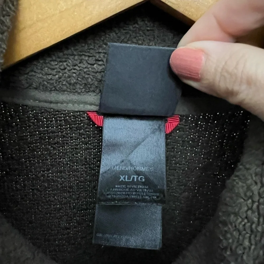 The North Face Brown Fleece Zip Up Jacket